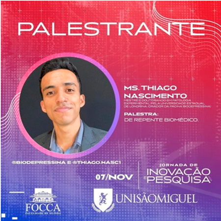 Inscrições da IV Jornada de Inovação e Pesquisa