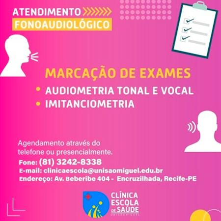 Exames de Audiologia
