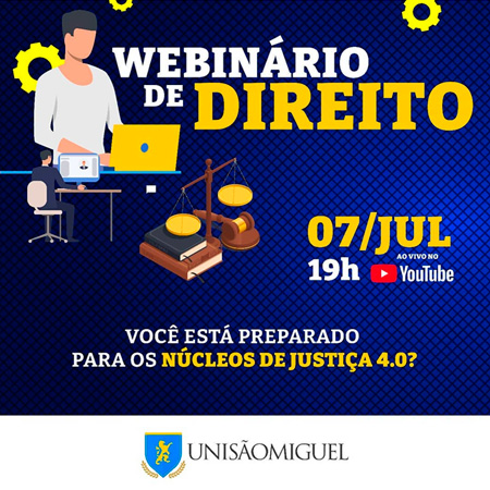 Webinário de Direito